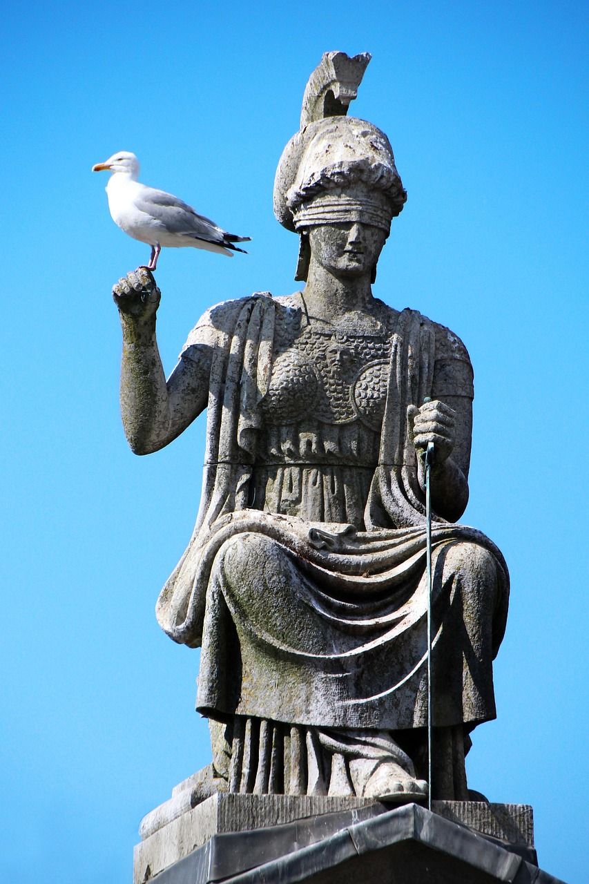 services-01 justitia, dish, blind, gull, statue, goddess, justice, jurisdiction, legal studies, law, legal theory, jurisprudence, court of justice